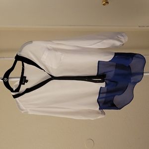 AB Studio, Colorblocked,Size Medium